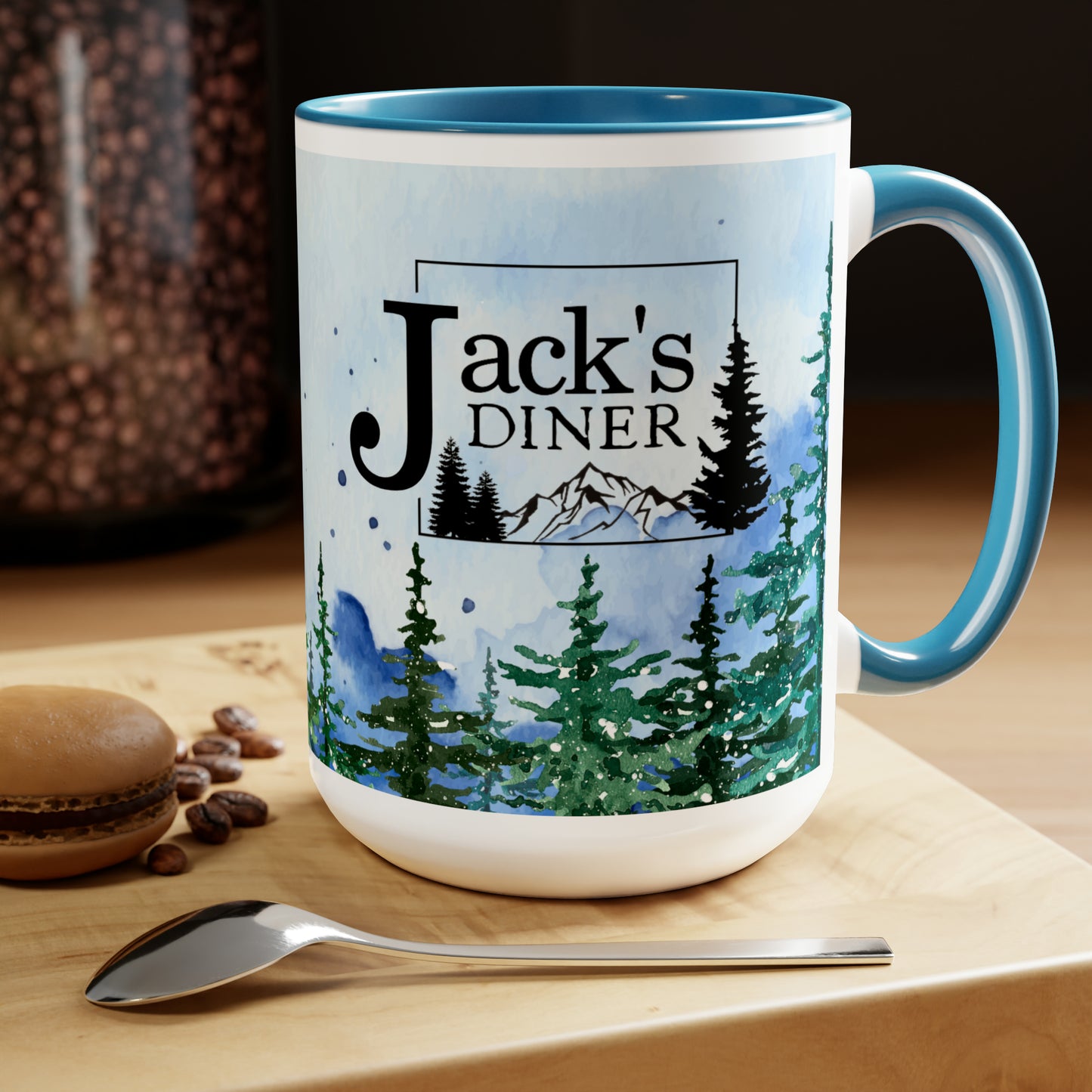 Jack's Diner Coffee Mug, 15oz - FREE U.S. SHIPPING