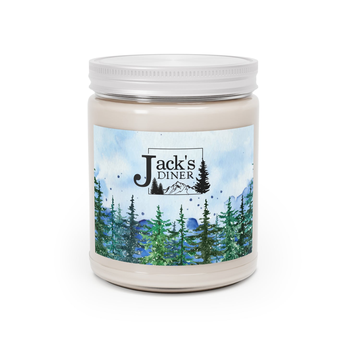 Jack's Diner Scented Soy Candle, 9oz (Classic Design) - FREE U.S. SHIPPING