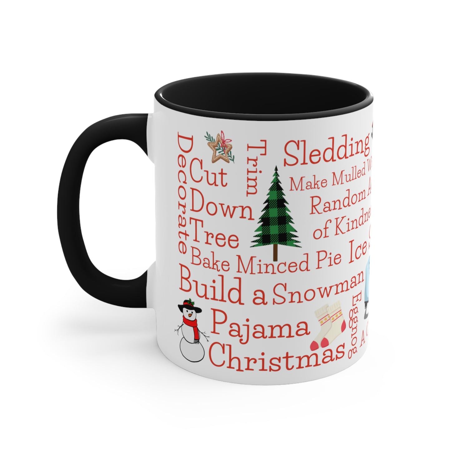 The Christmas Calendar Coffee Mug, 11oz - FREE U.S. SHIPPING